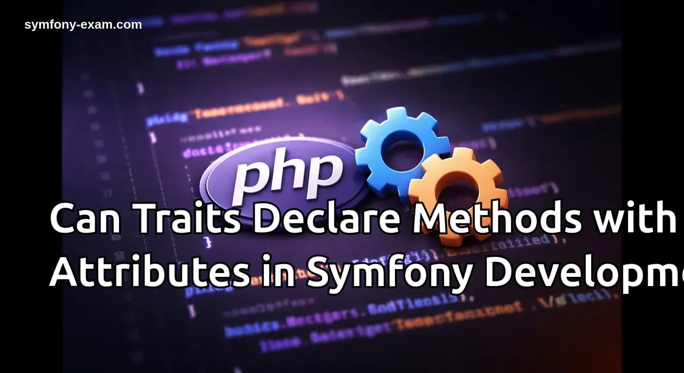 Can Traits Declare Methods with Attributes Development?