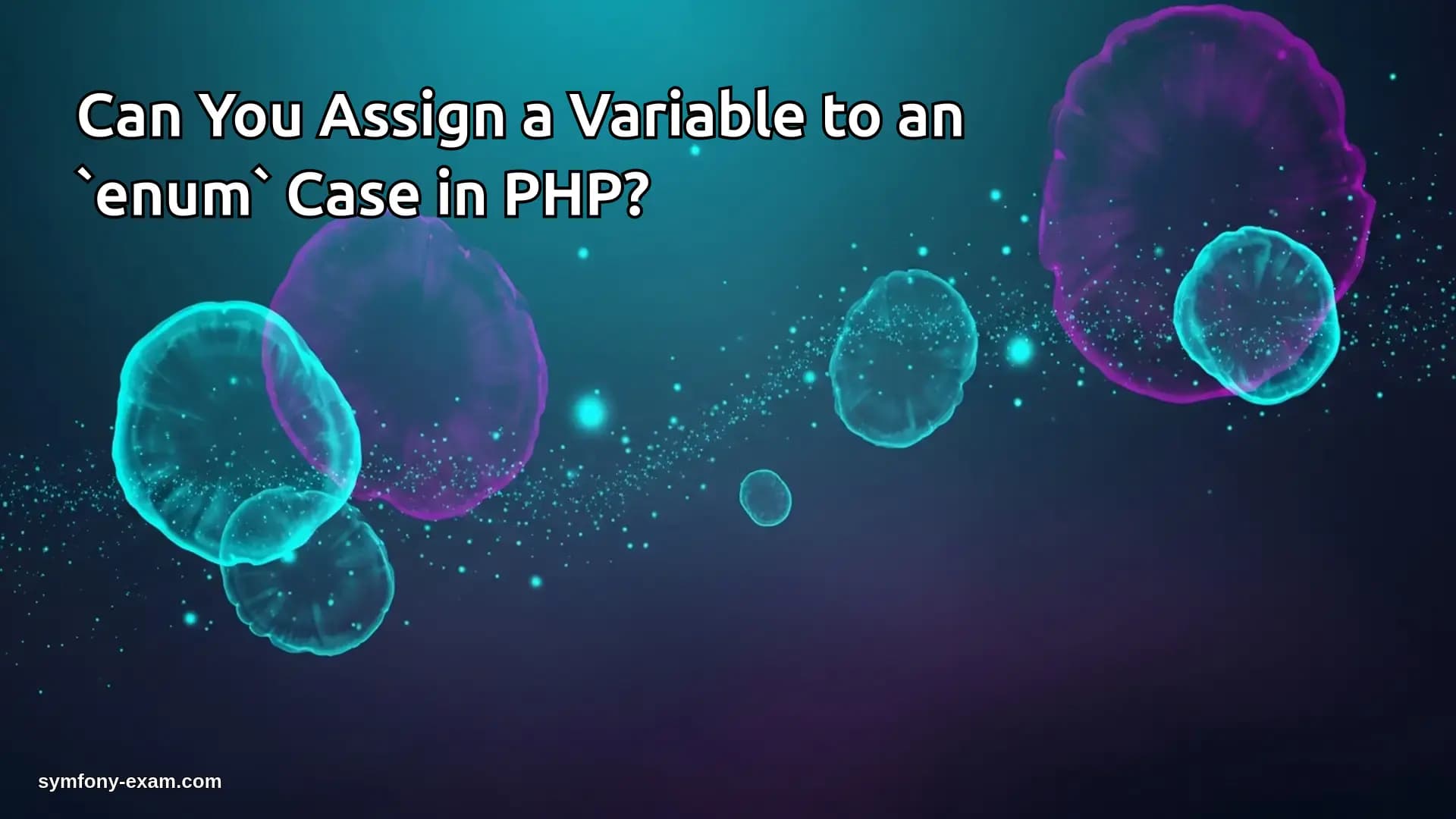 Can You Assign a Variable to an `enum` Case in PHP?