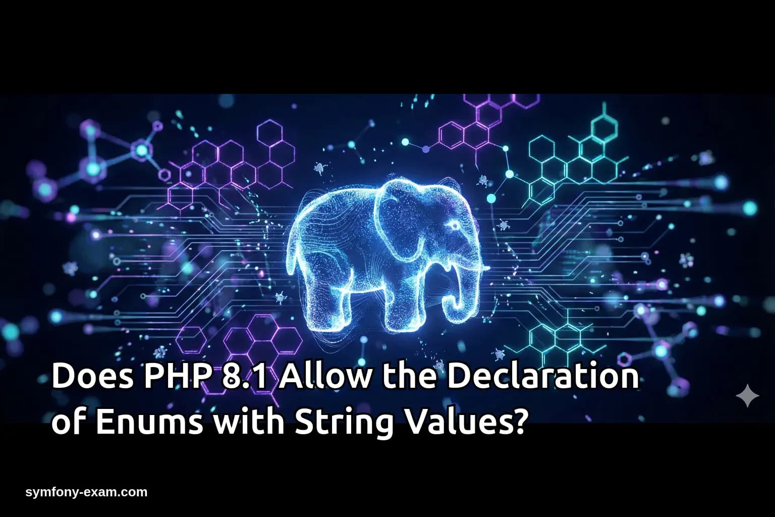 Does PHP 8.1 Allow the Declaration of Enums with String Values?