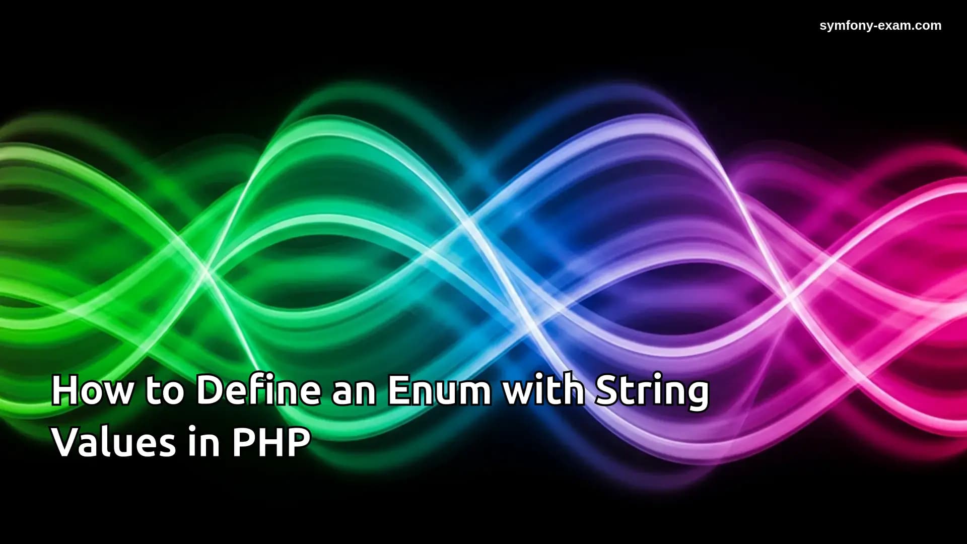 How to Define an Enum with String Values in PHP