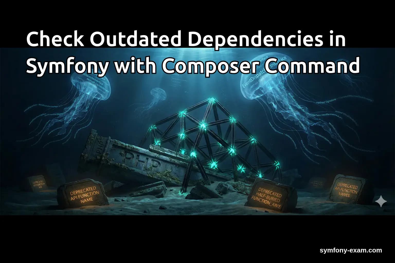 Check Outdated Dependencies in Symfony with Composer Command