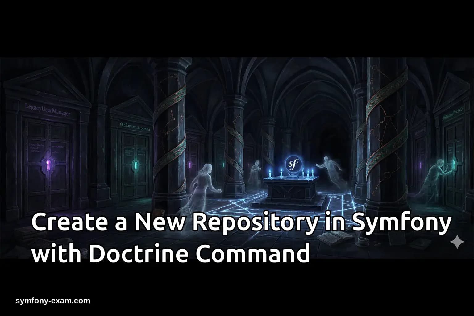 Create a New Repository in Symfony with Doctrine Command