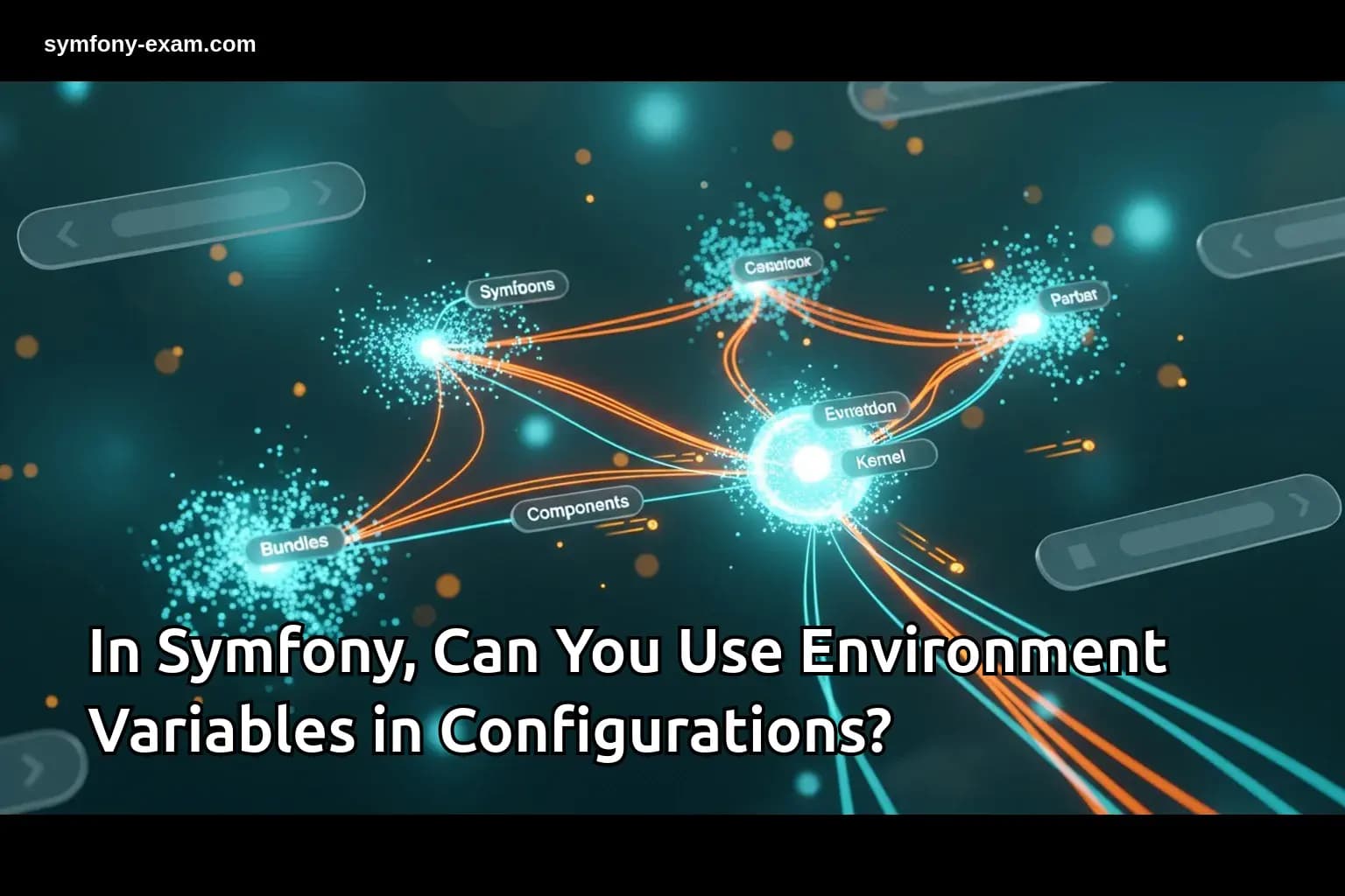 In Symfony, Can You Use Environment Variables in Configurations?