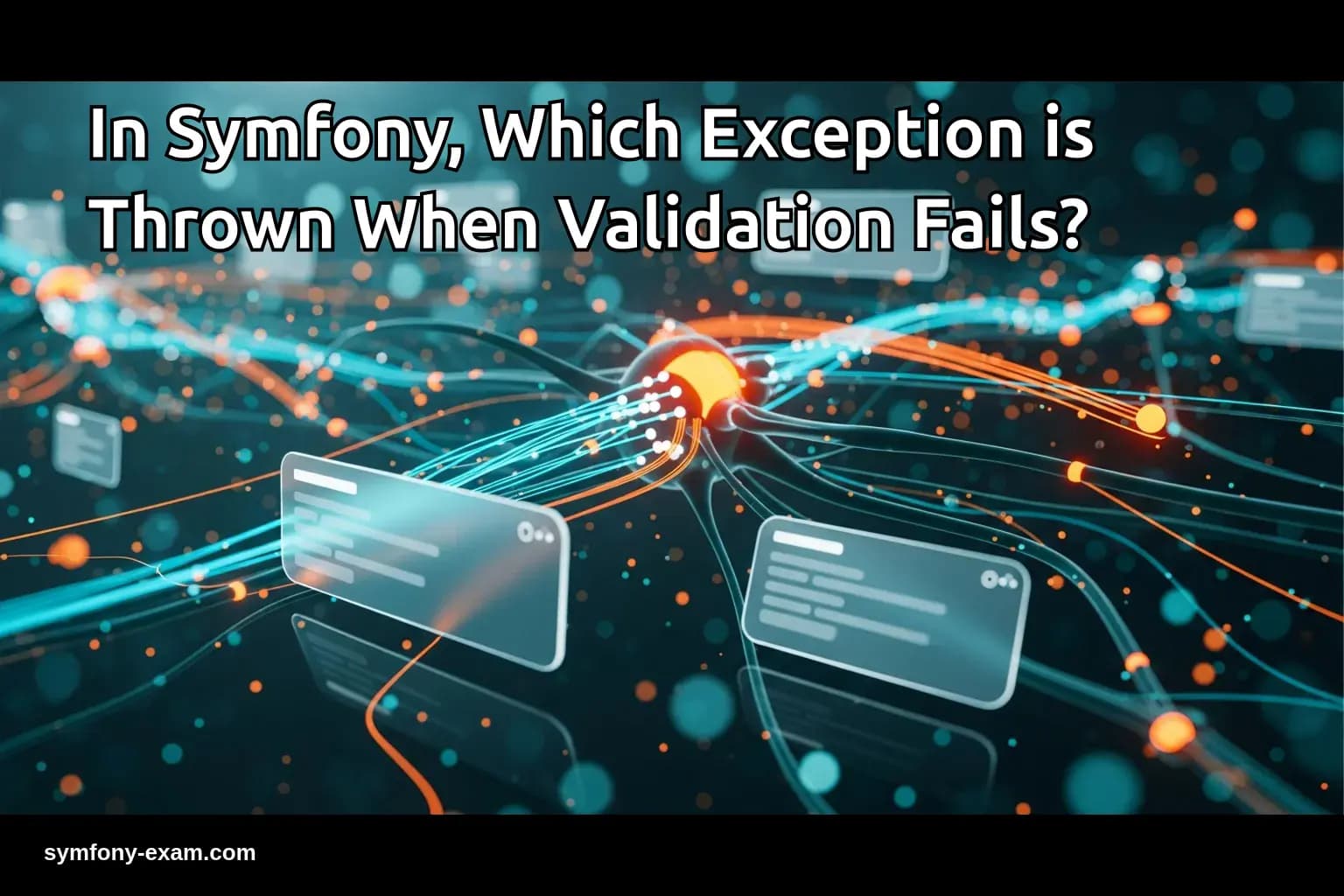 In Symfony, Which Exception is Thrown When Validation Fails?