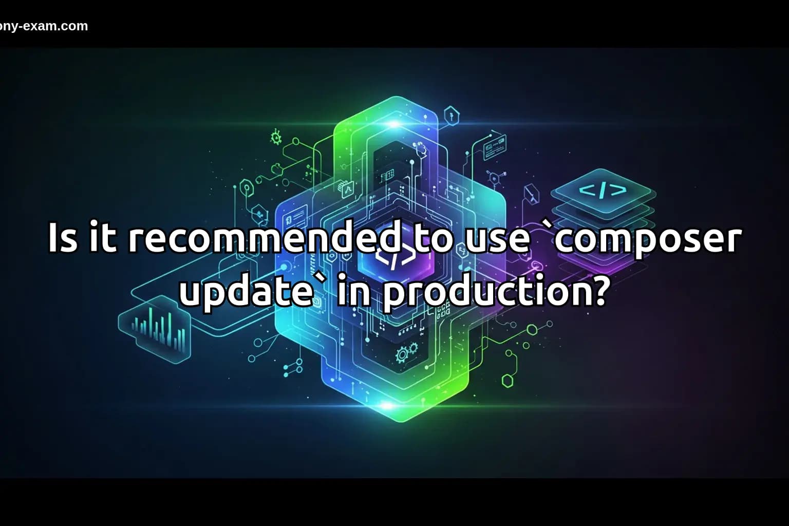 Is it recommended to use `composer update` in production?