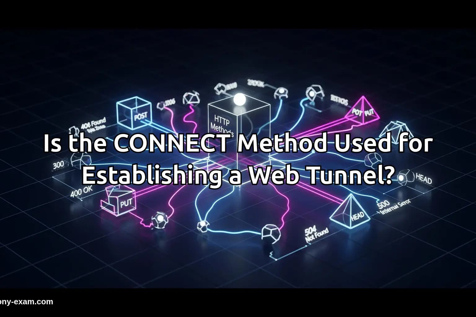 Is the CONNECT Method Used for Establishing a Web Tunnel?