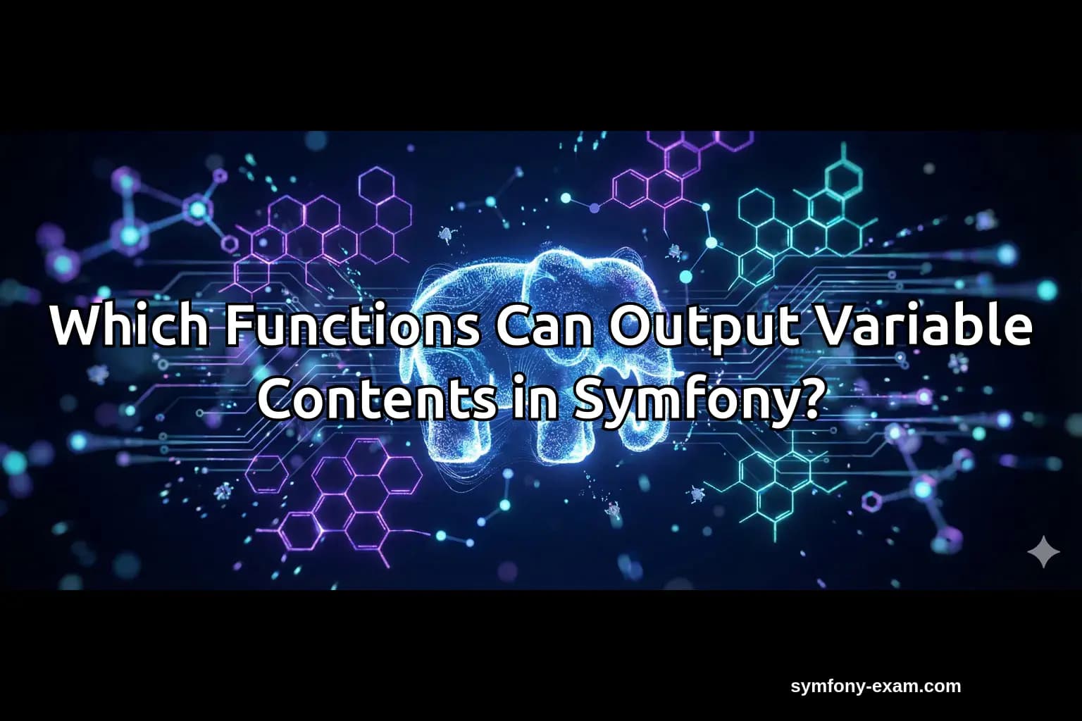 Which Functions Can Output Variable Contents in Symfony?