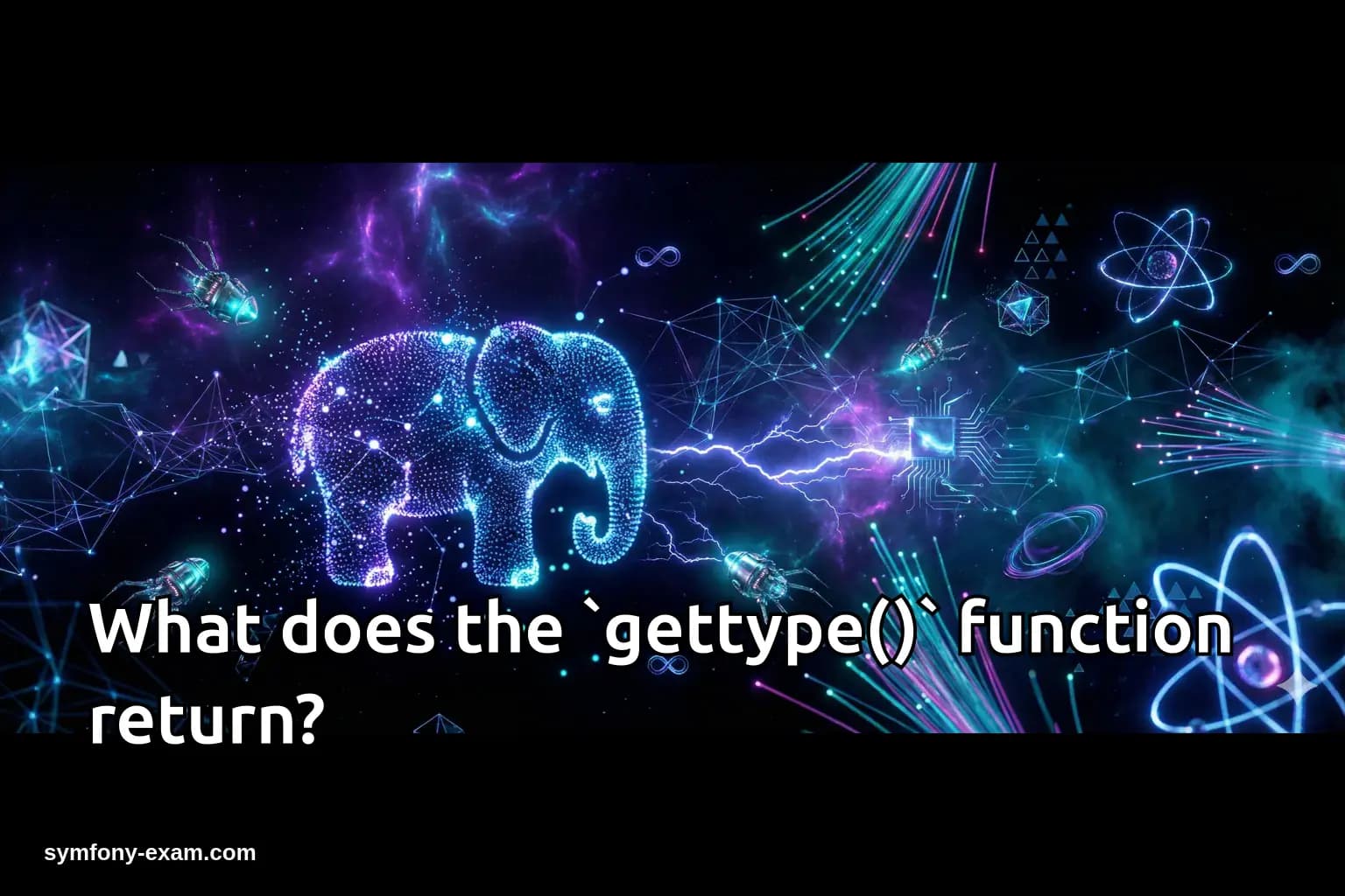 What does the `gettype()` function return?