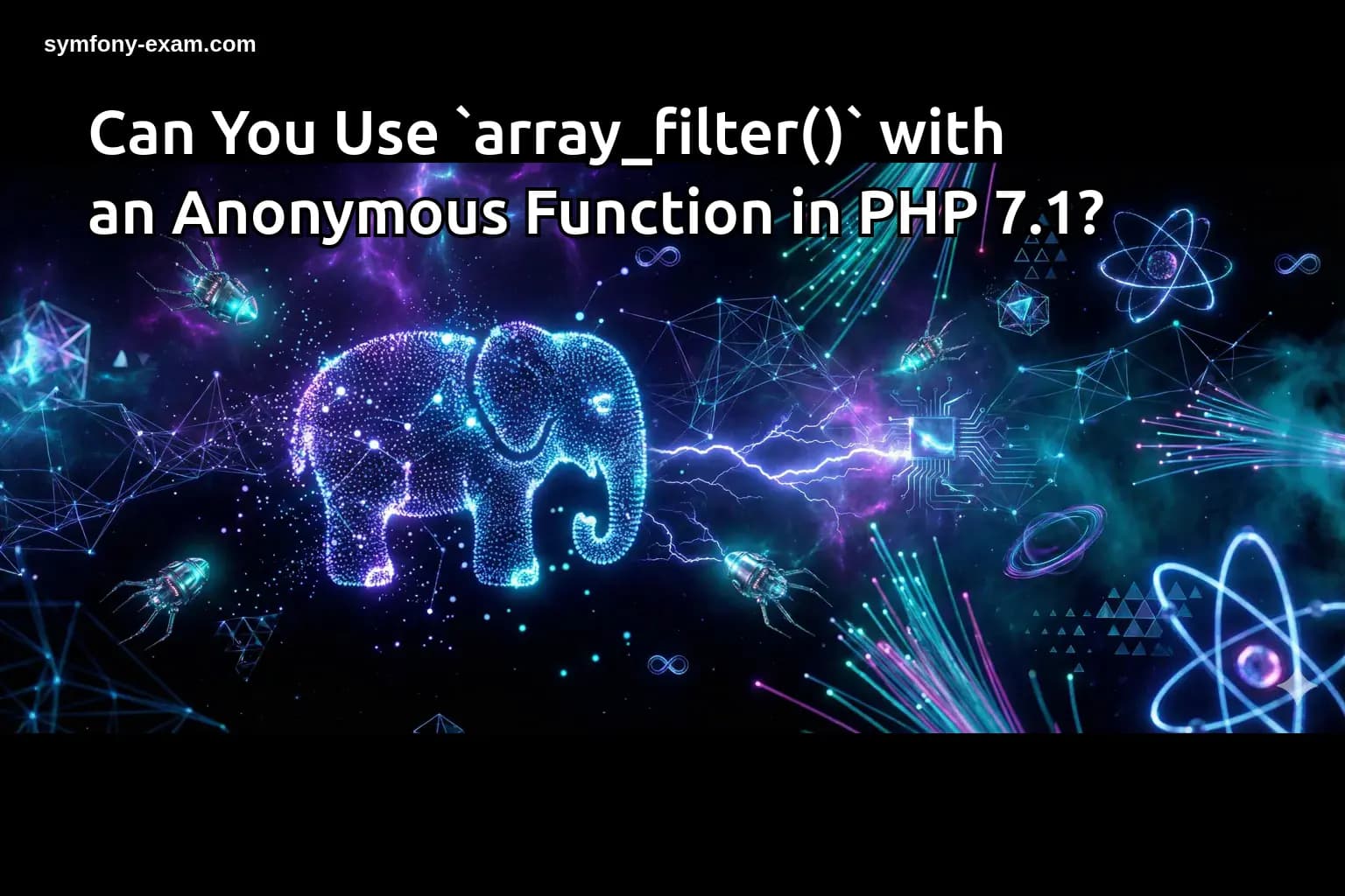 Can You Use `array_filter()` with an Anonymous Function in PHP 7.1?