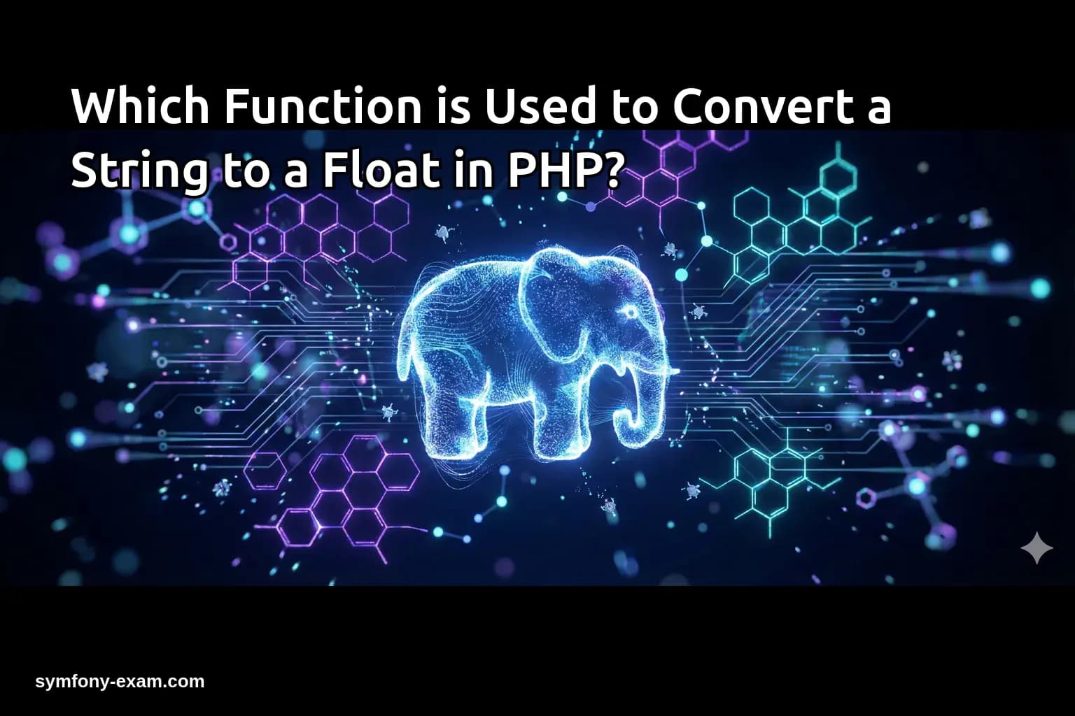 Which Function is Used to Convert a String to a Float in PHP?
