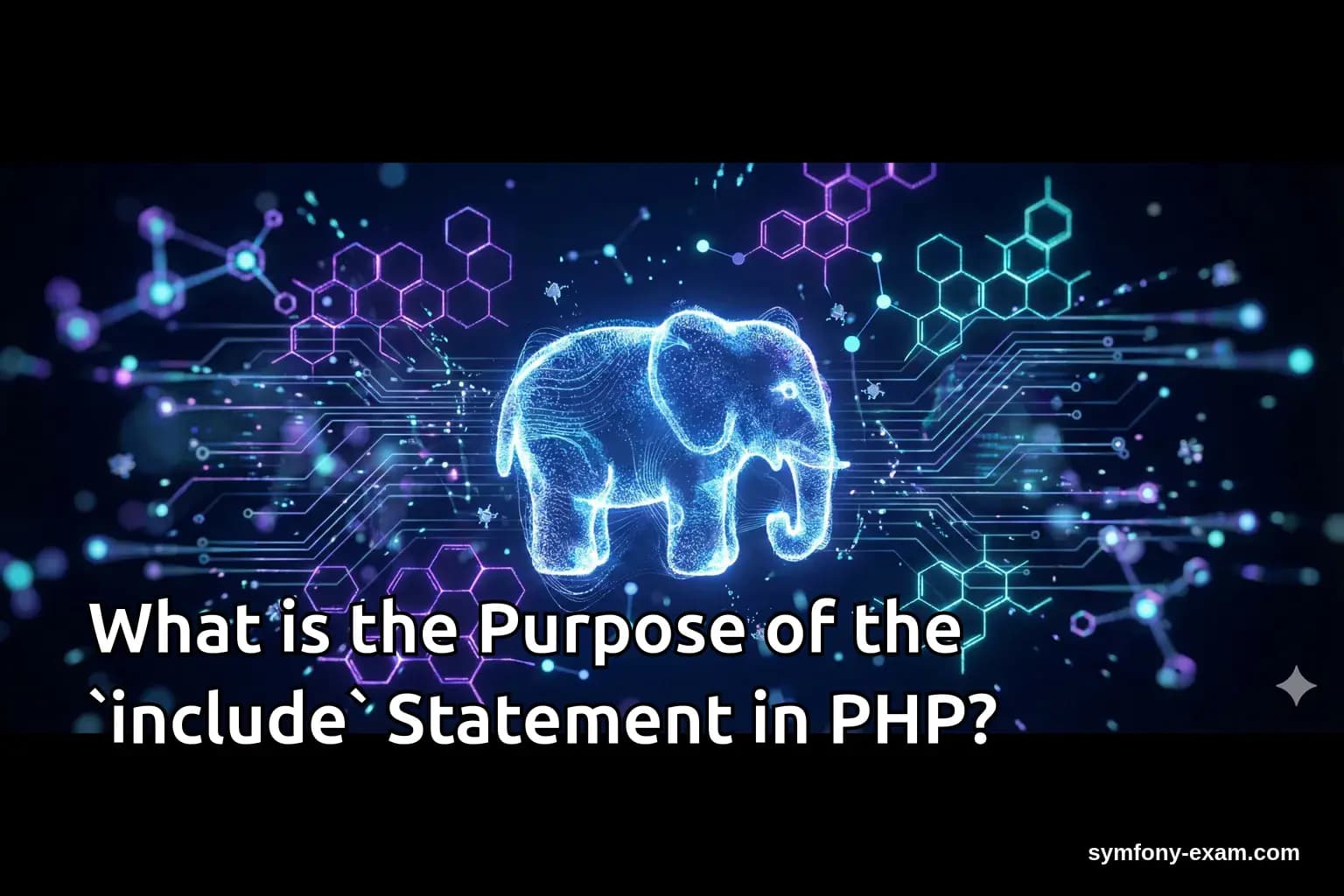What is the Purpose of the `include` Statement in PHP?
