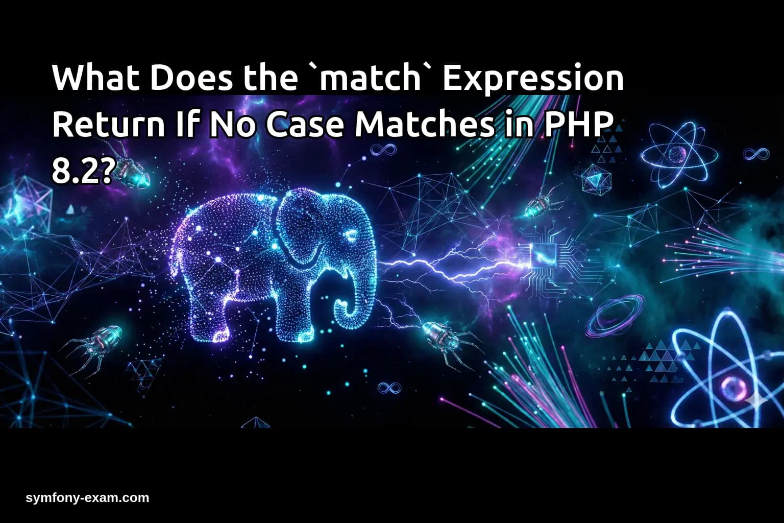 What Does the `match` Expression Return If No Case Matches in PHP 8.2?