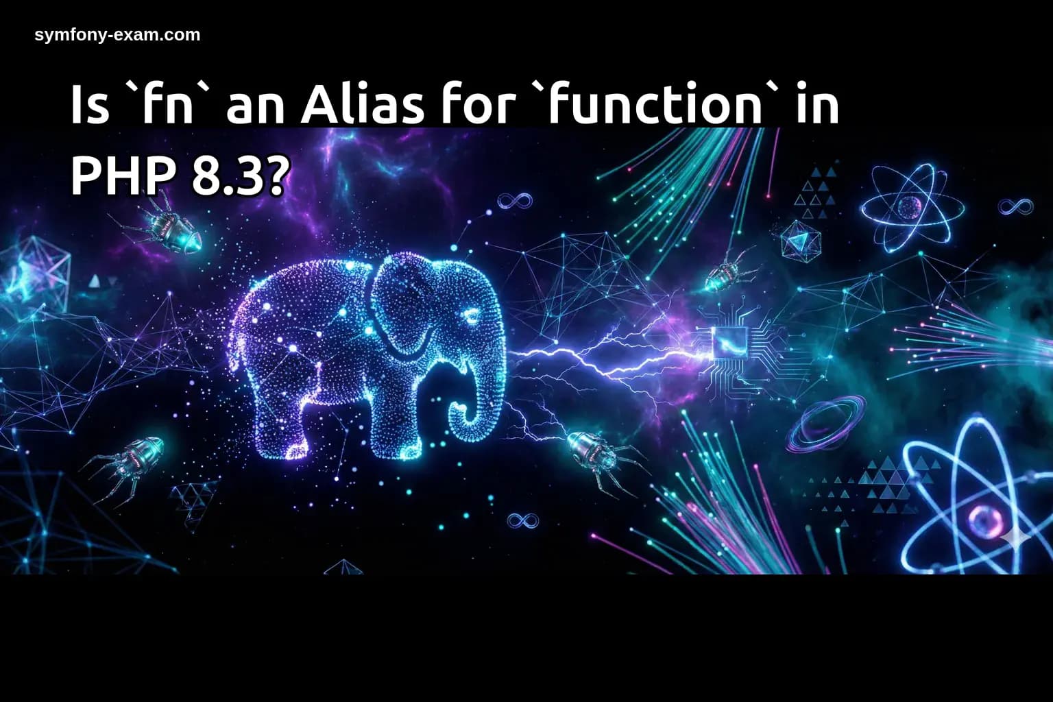 Is `fn` an Alias for `function` in PHP 8.3?
