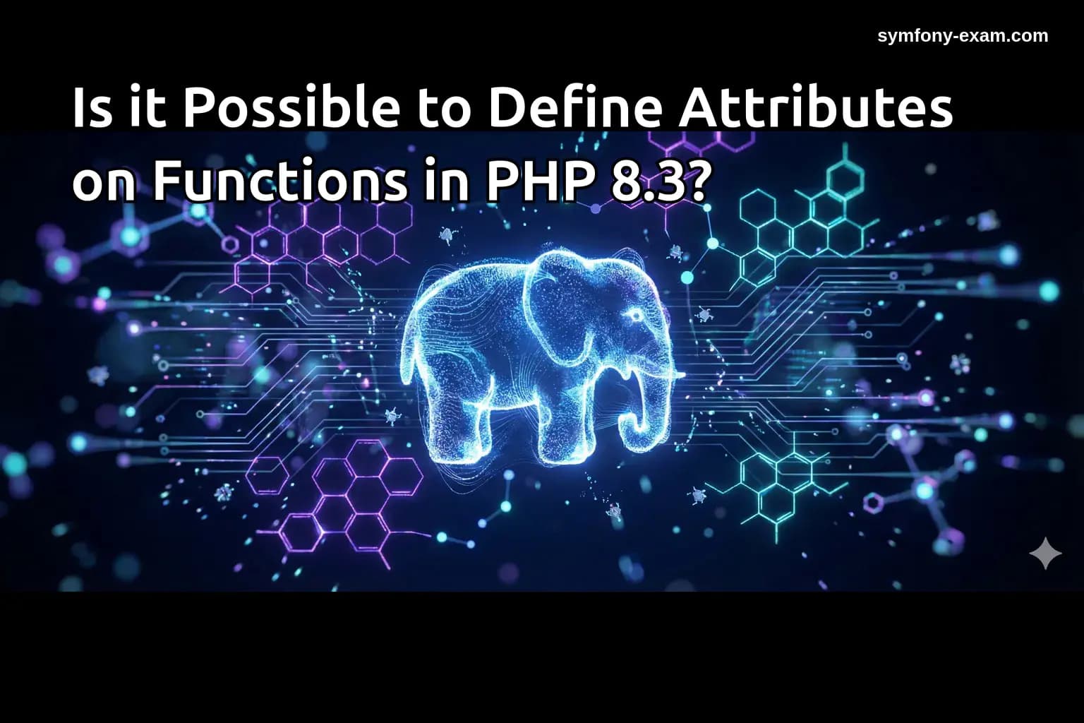 Is it Possible to Define Attributes on Functions in PHP 8.3?