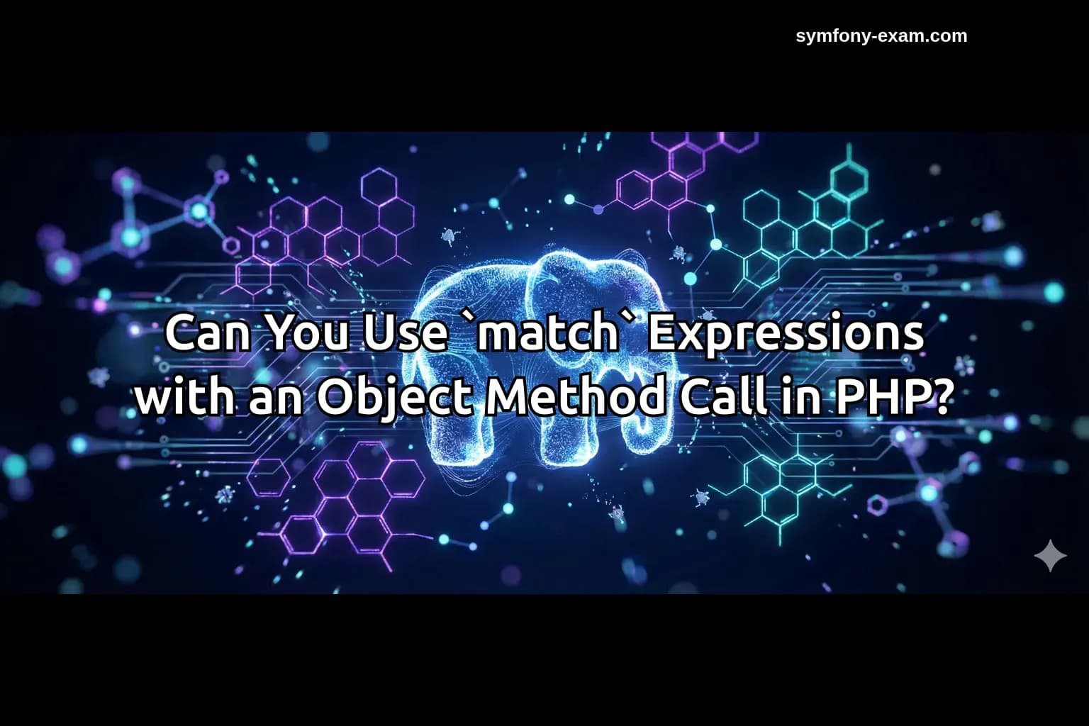 Can You Use `match` Expressions with an Object Method Call in PHP?