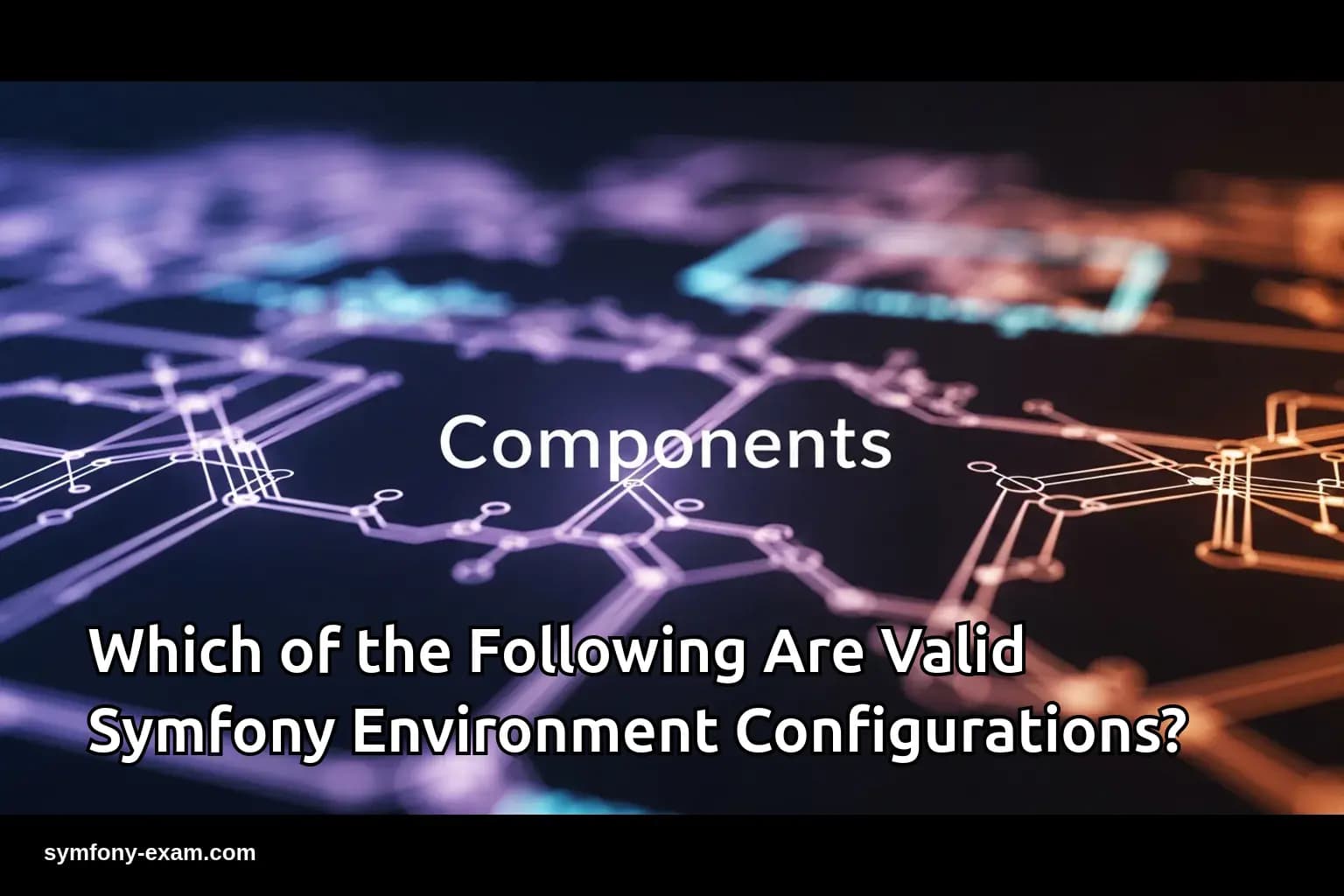 Which of the Following Are Valid Symfony Environment Configurations?