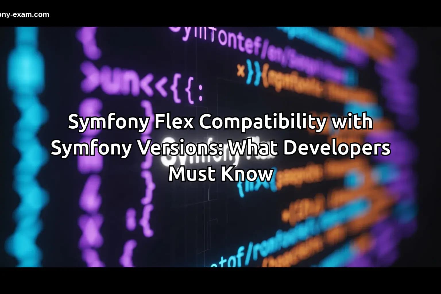 Symfony Flex Compatibility with Symfony Versions