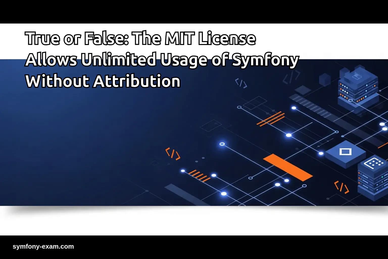 Symfony Certification: MIT License and Attribution