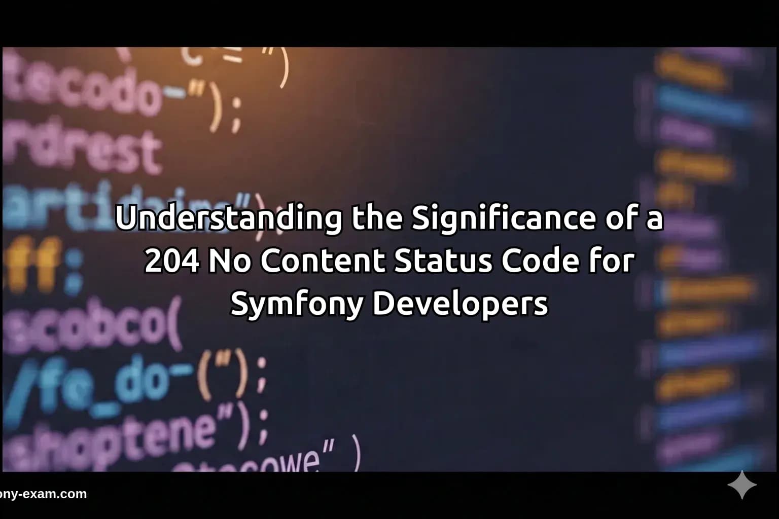 Understanding 204 No Content in Symfony Applications