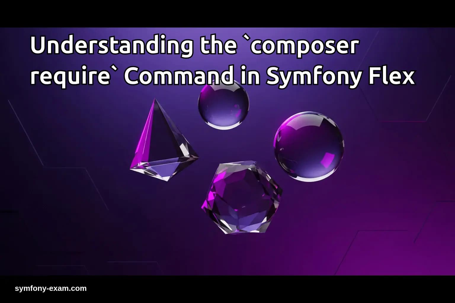 the `composer require` Command in Symfony Flex
