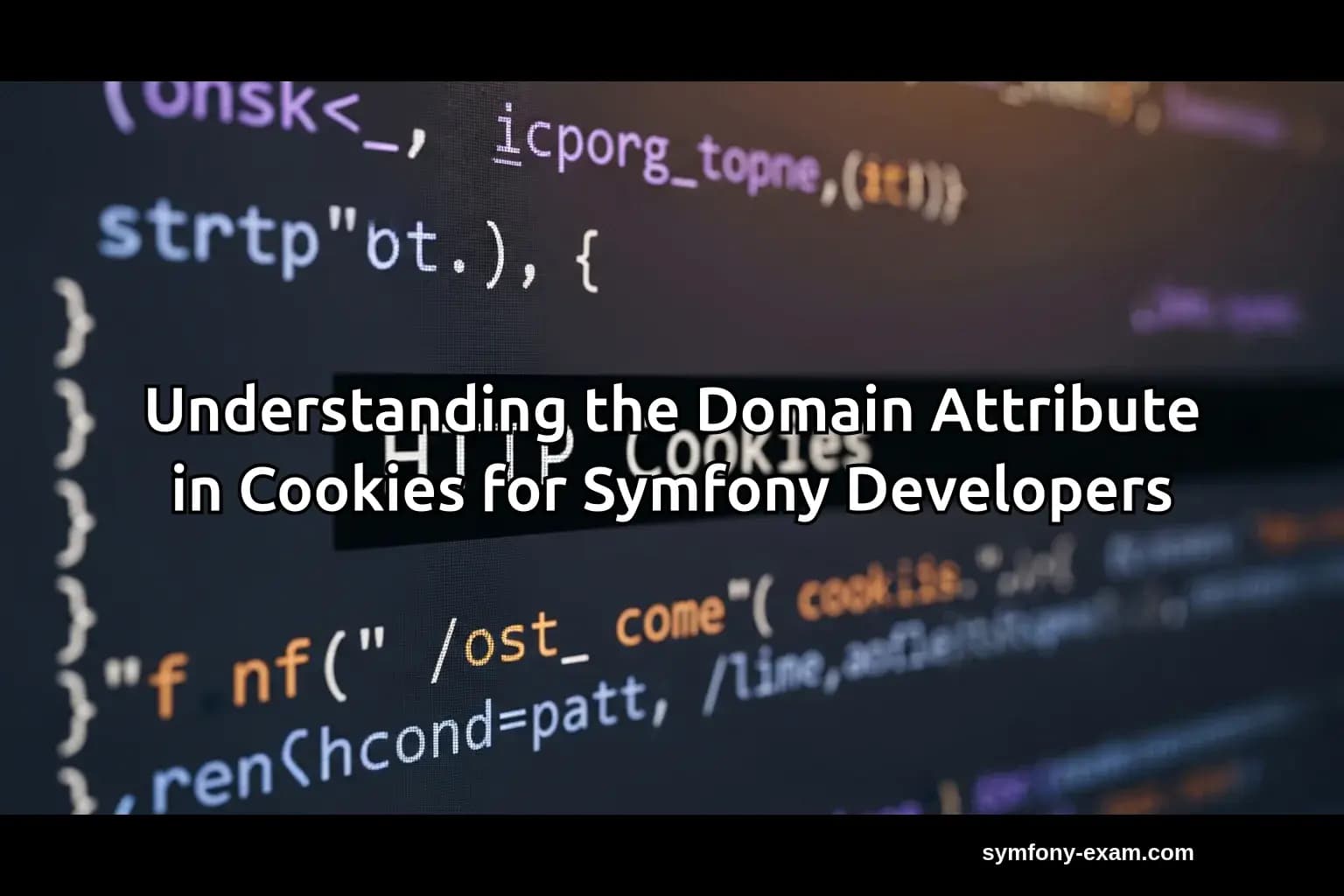 Understanding Domain Attributes in Symfony Cookies