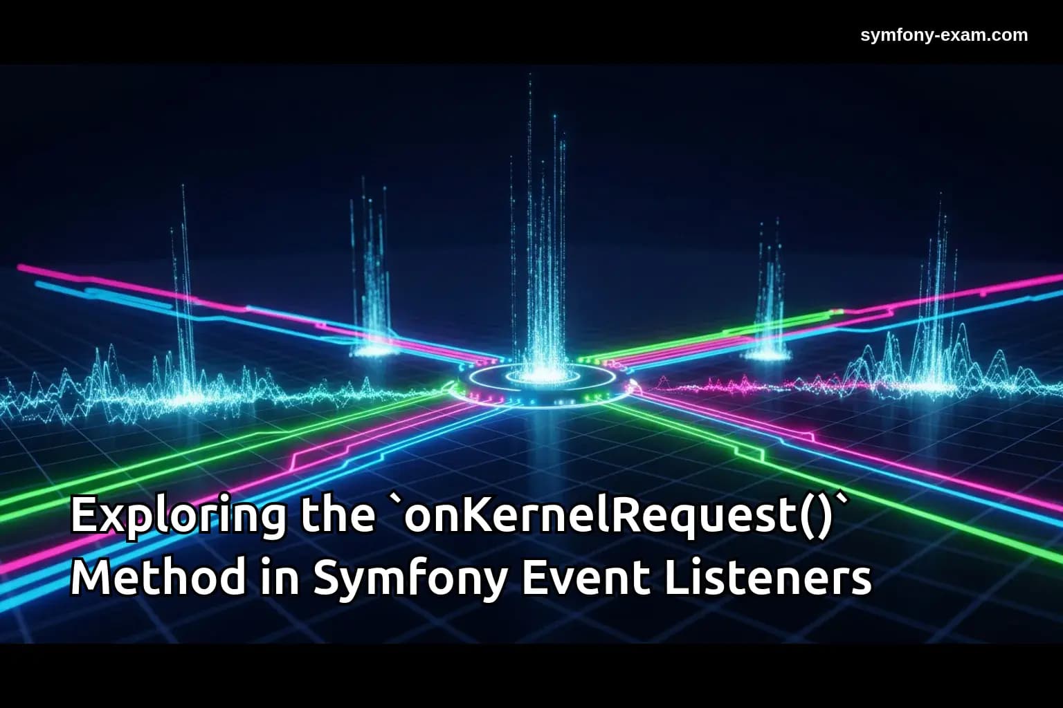Exploring the `onKernelRequest()` Method in Symfony Event Listeners