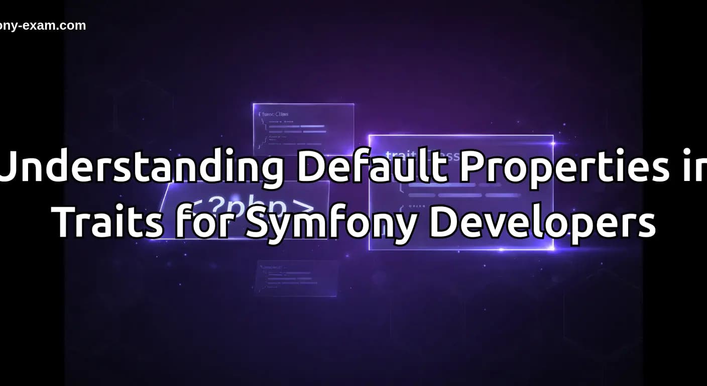 Understanding Traits and Properties in Symfony