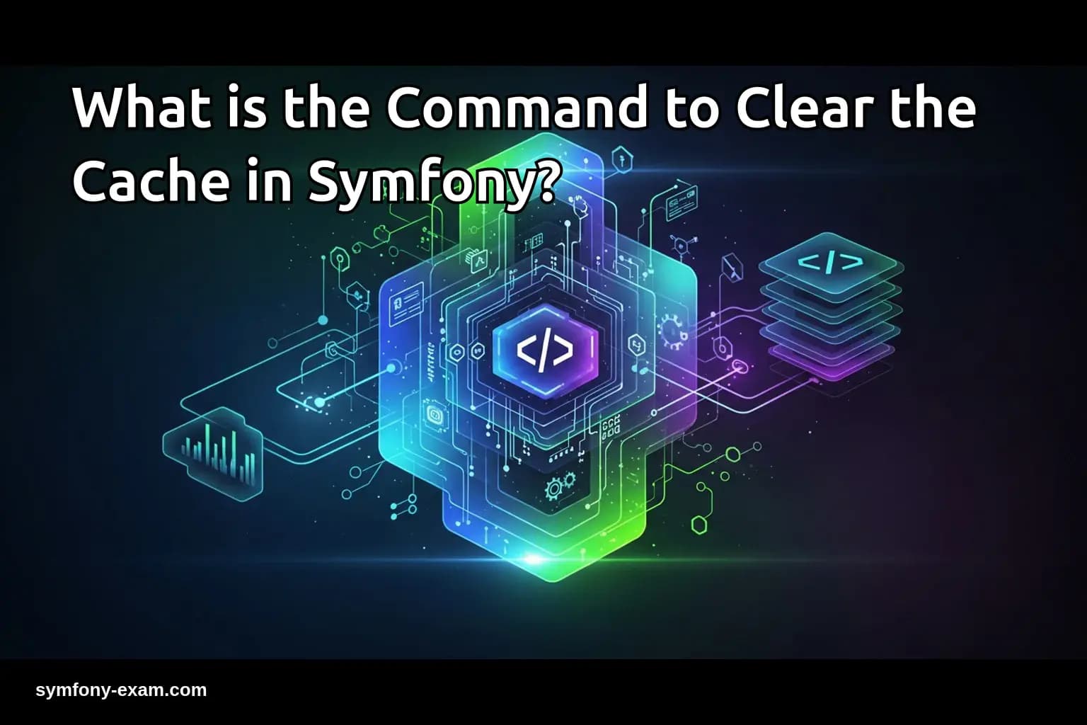 What is the Command to Clear the Cache in Symfony?