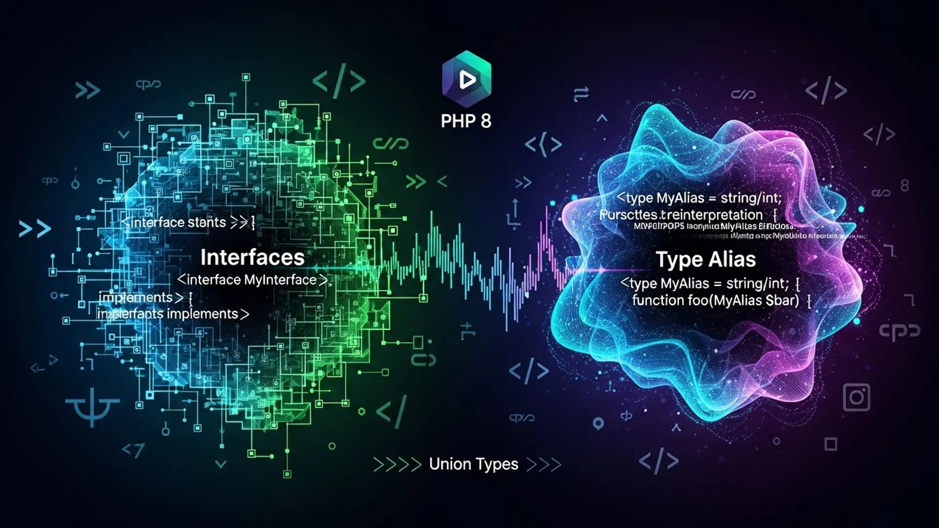 Interfaces vs Type Aliases in PHP 8 for Symfony