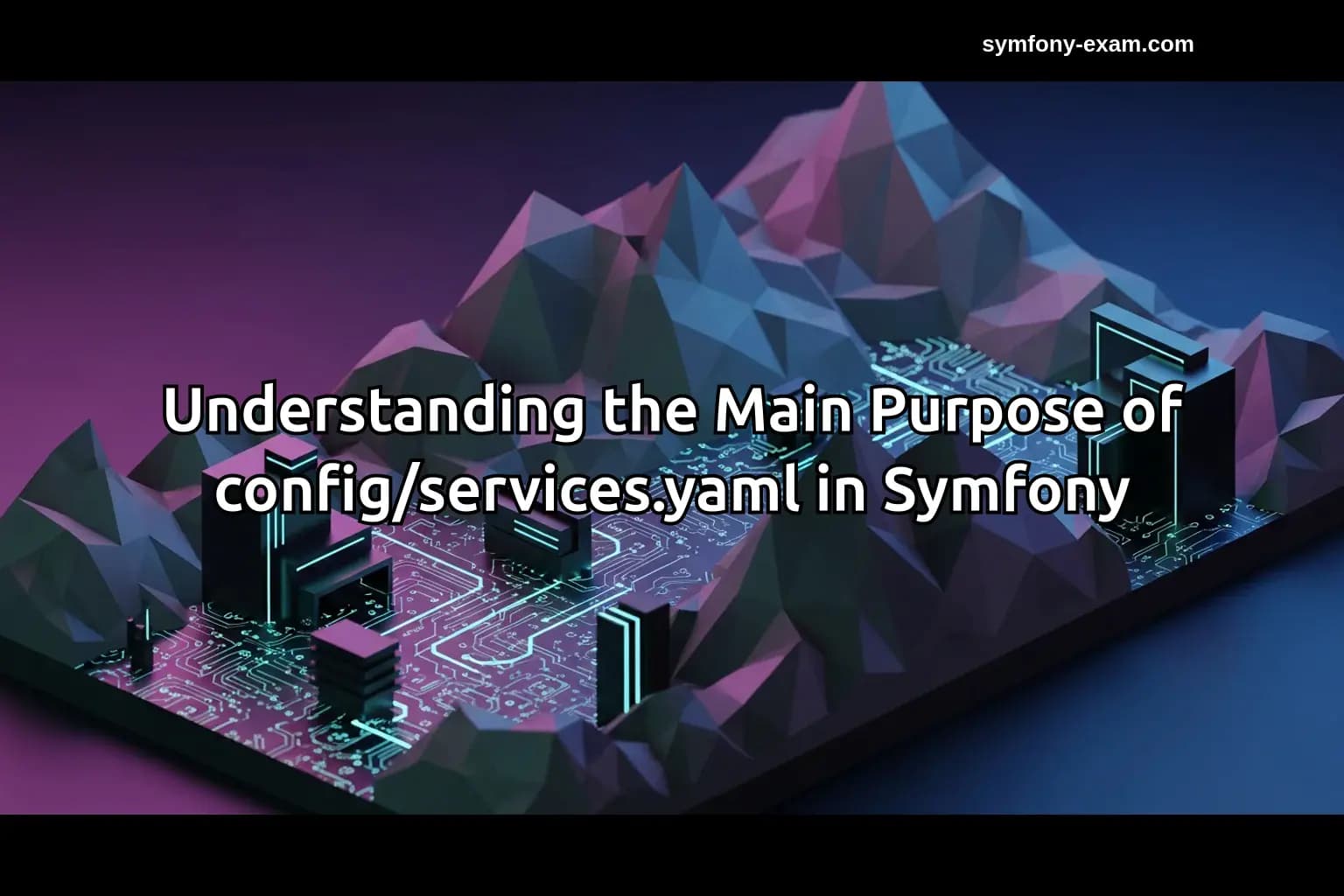 Understanding the Main Purpose of config/services.yaml in Symfony