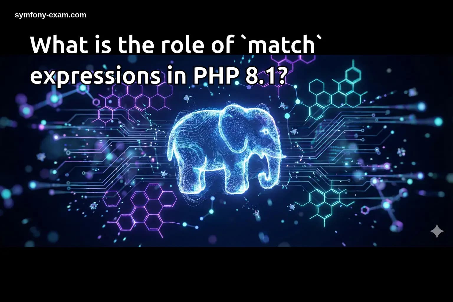 What is the role of `match` expressions in PHP 8.1?