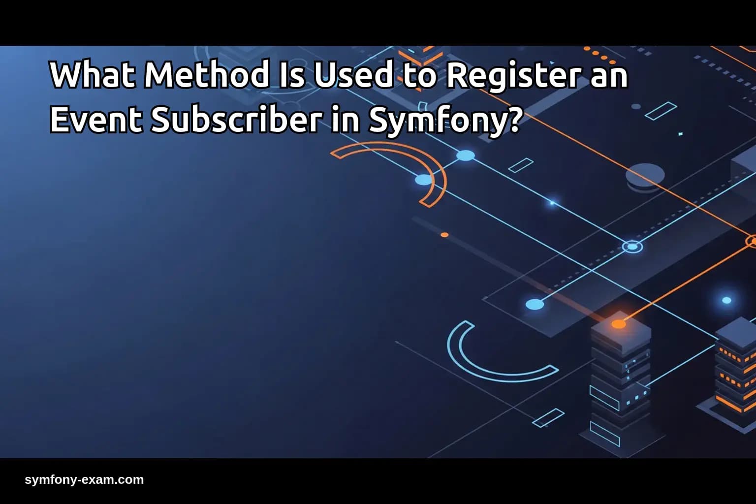 What Method Is Used to Register an Event Subscriber in Symfony?