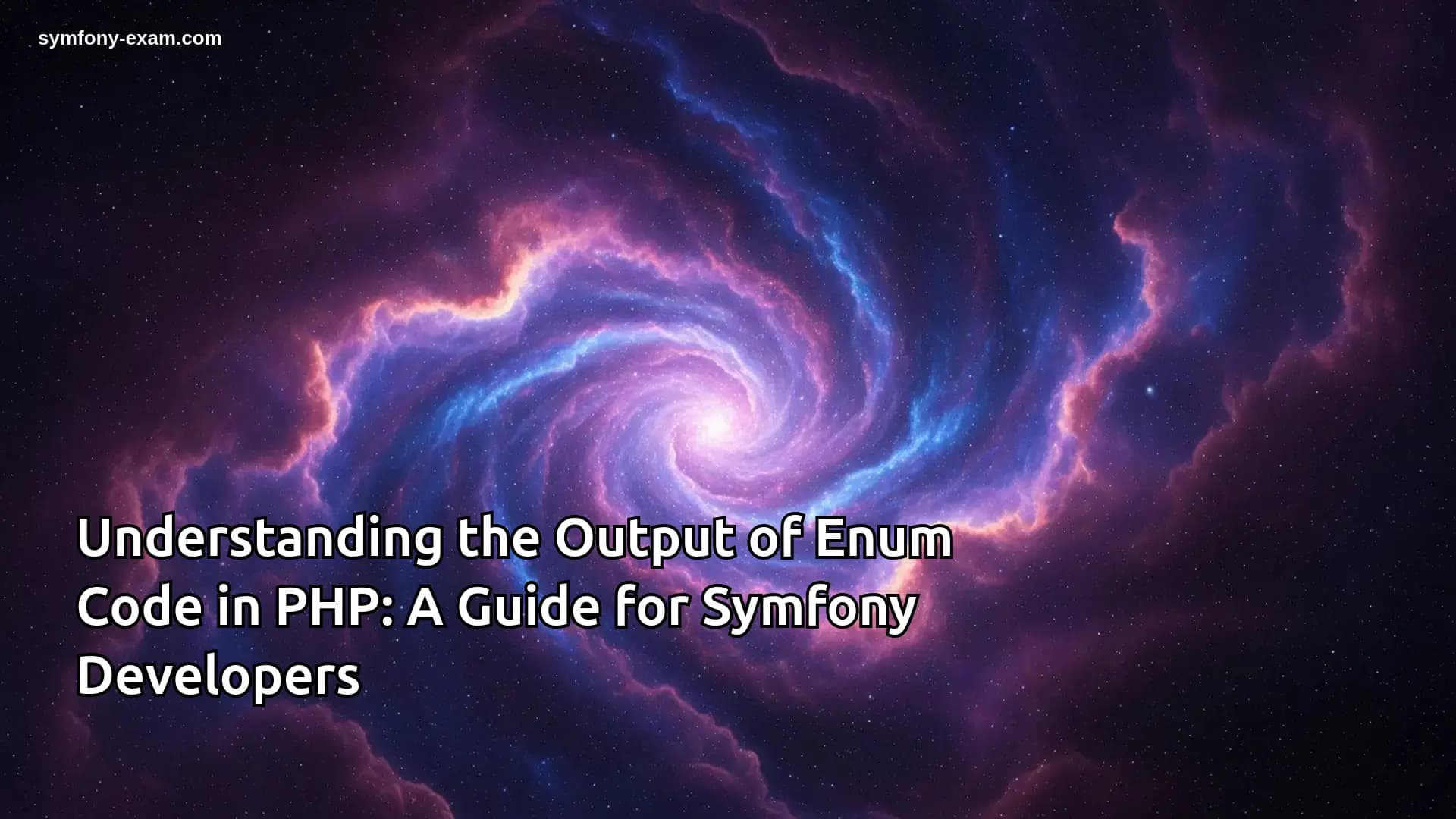 Understanding the Output of Enum Code in PHP: A Guide for Symfony Developers