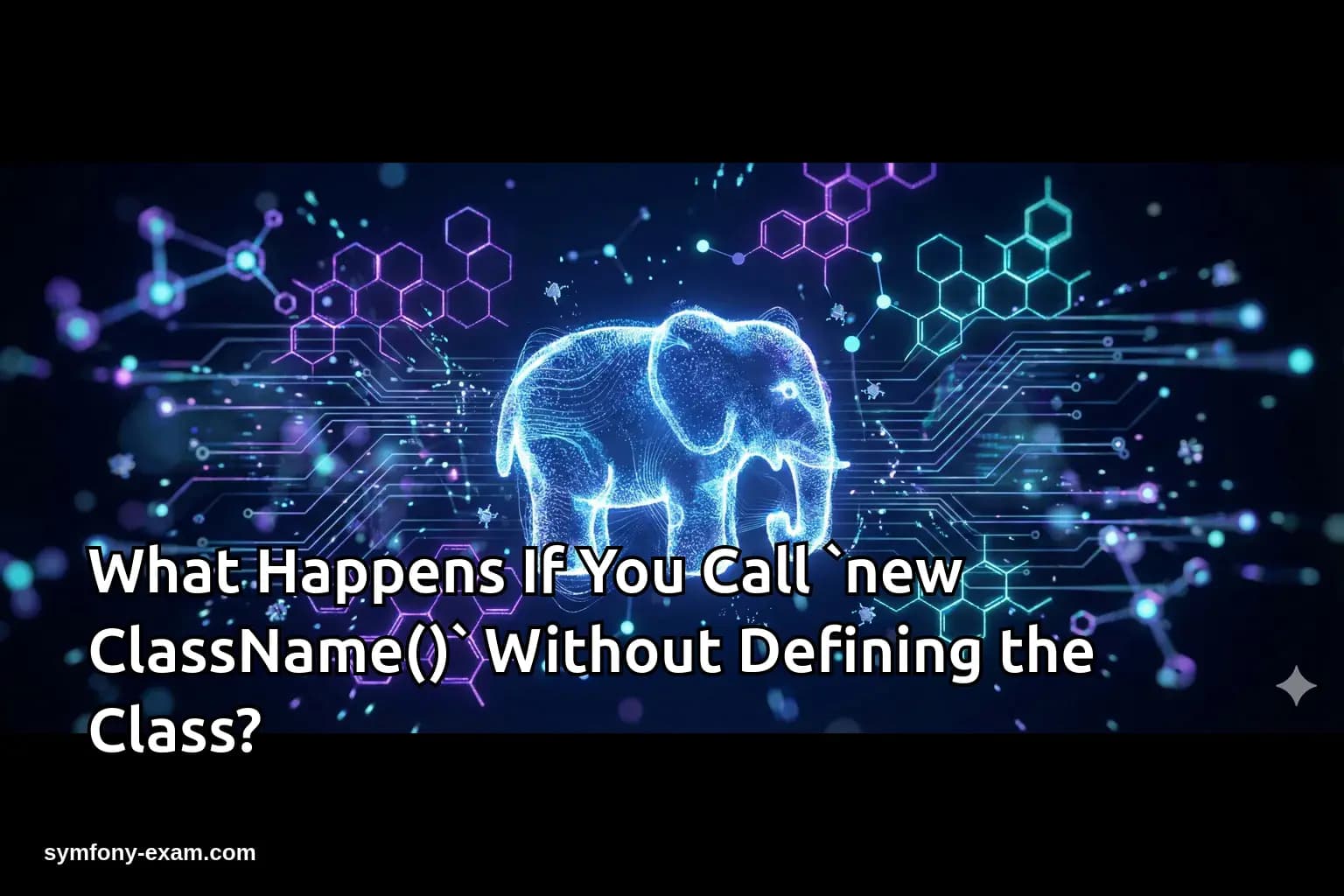 What Happens If You Call `new ClassName()` Without Defining the Class?