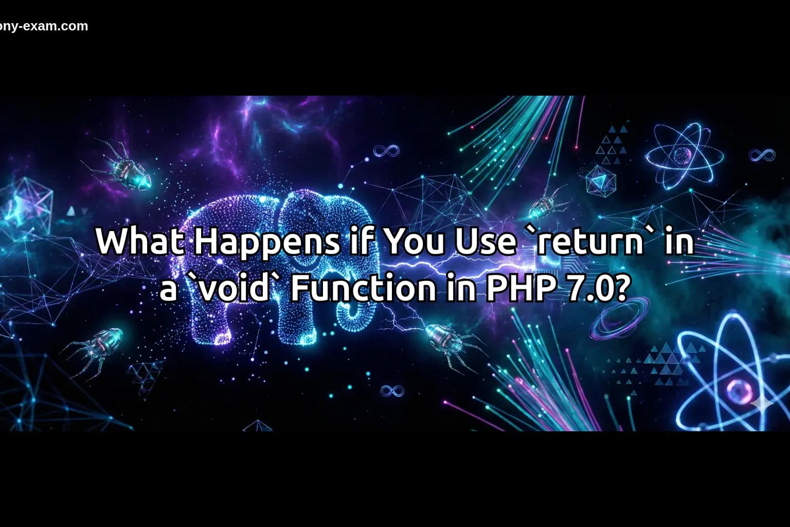 What Happens if You Use `return` in a `void` Function in PHP 7.0?