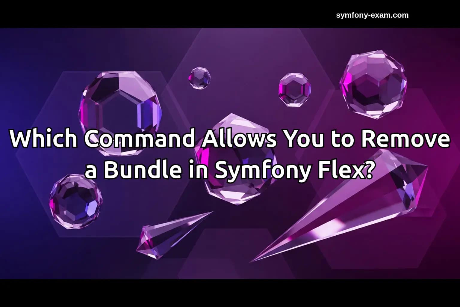 Remove Symfony Flex Bundles: Essential Command Guide
