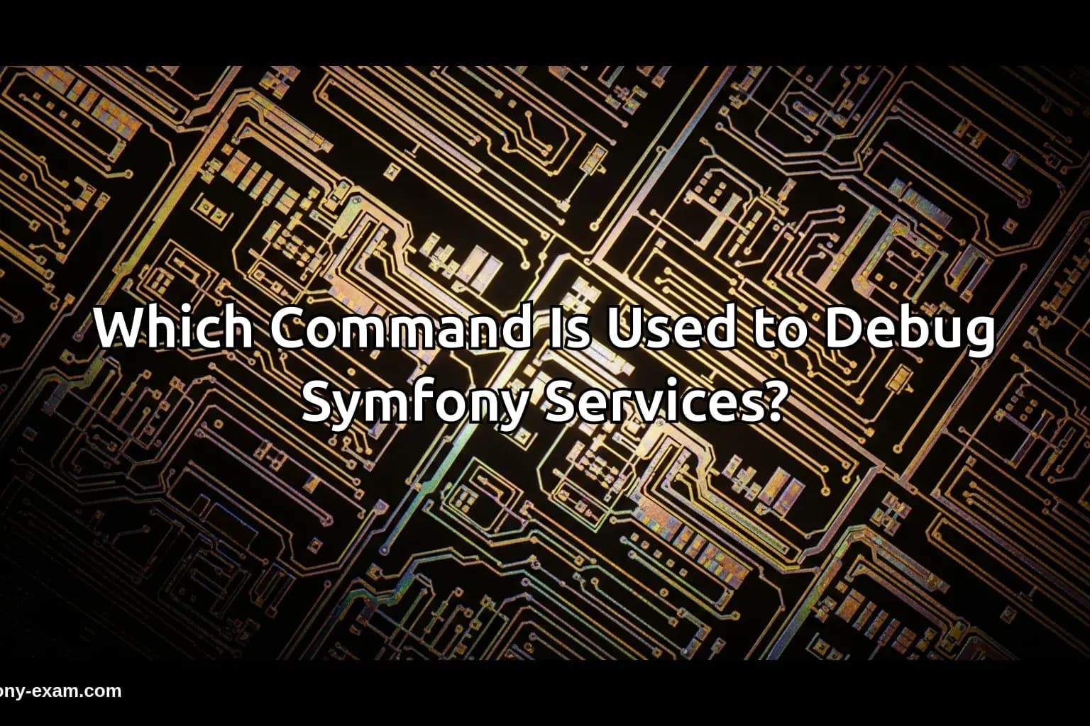 Which Command Is Used to Debug Symfony Services?