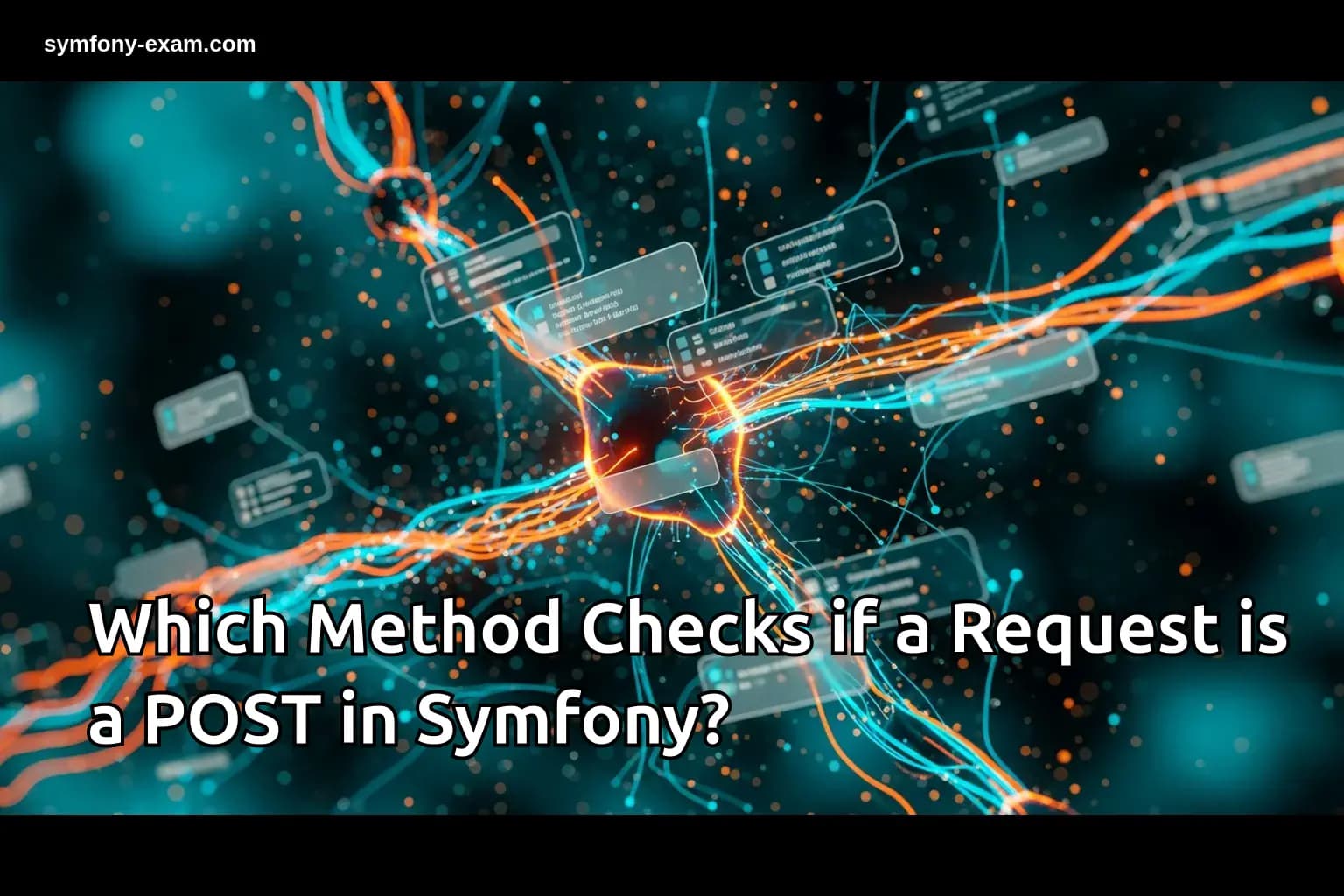 Which Method Checks if a Request is a POST in Symfony?