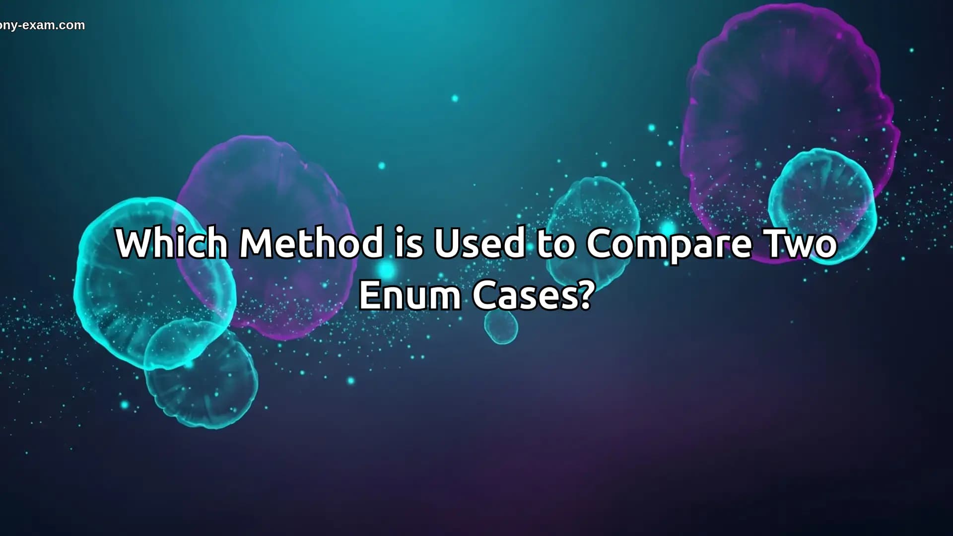 Which Method is Used to Compare Two Enum Cases?