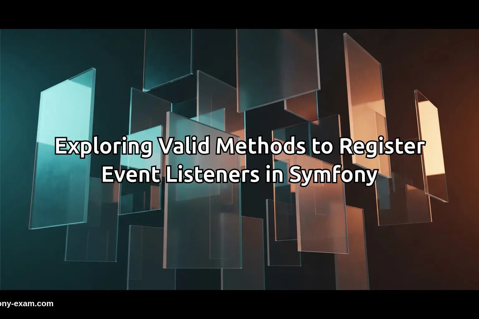 Exploring Valid Methods to Register Event Listeners in Symfony