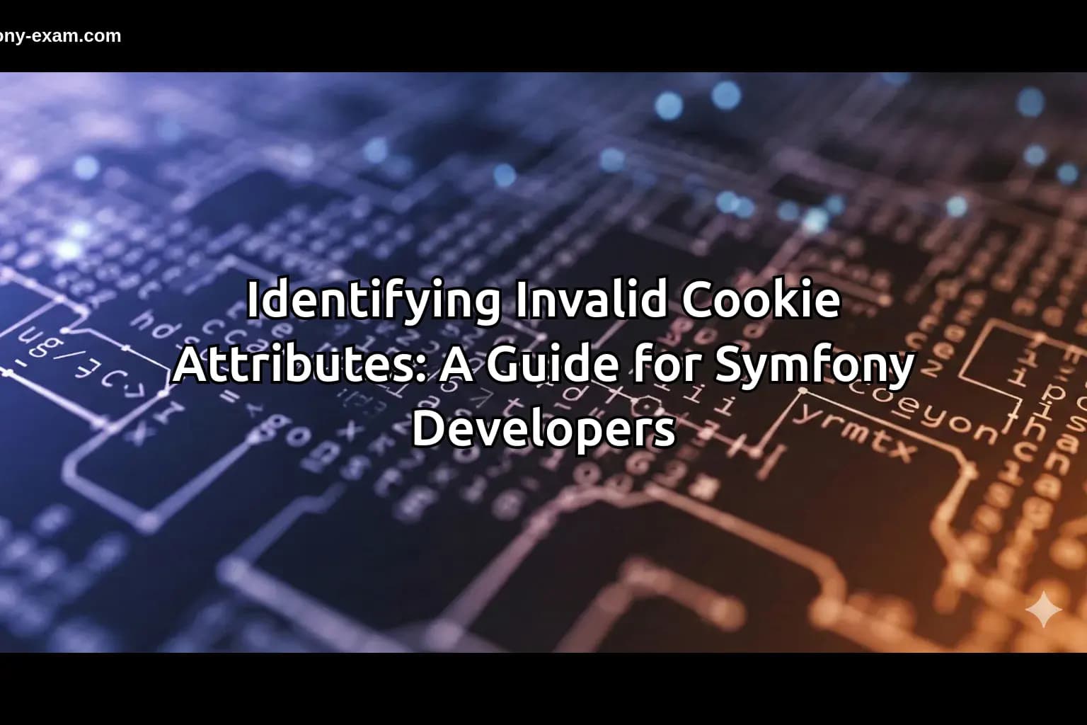 Identifying Invalid Cookie Attributes: Symfony Developers