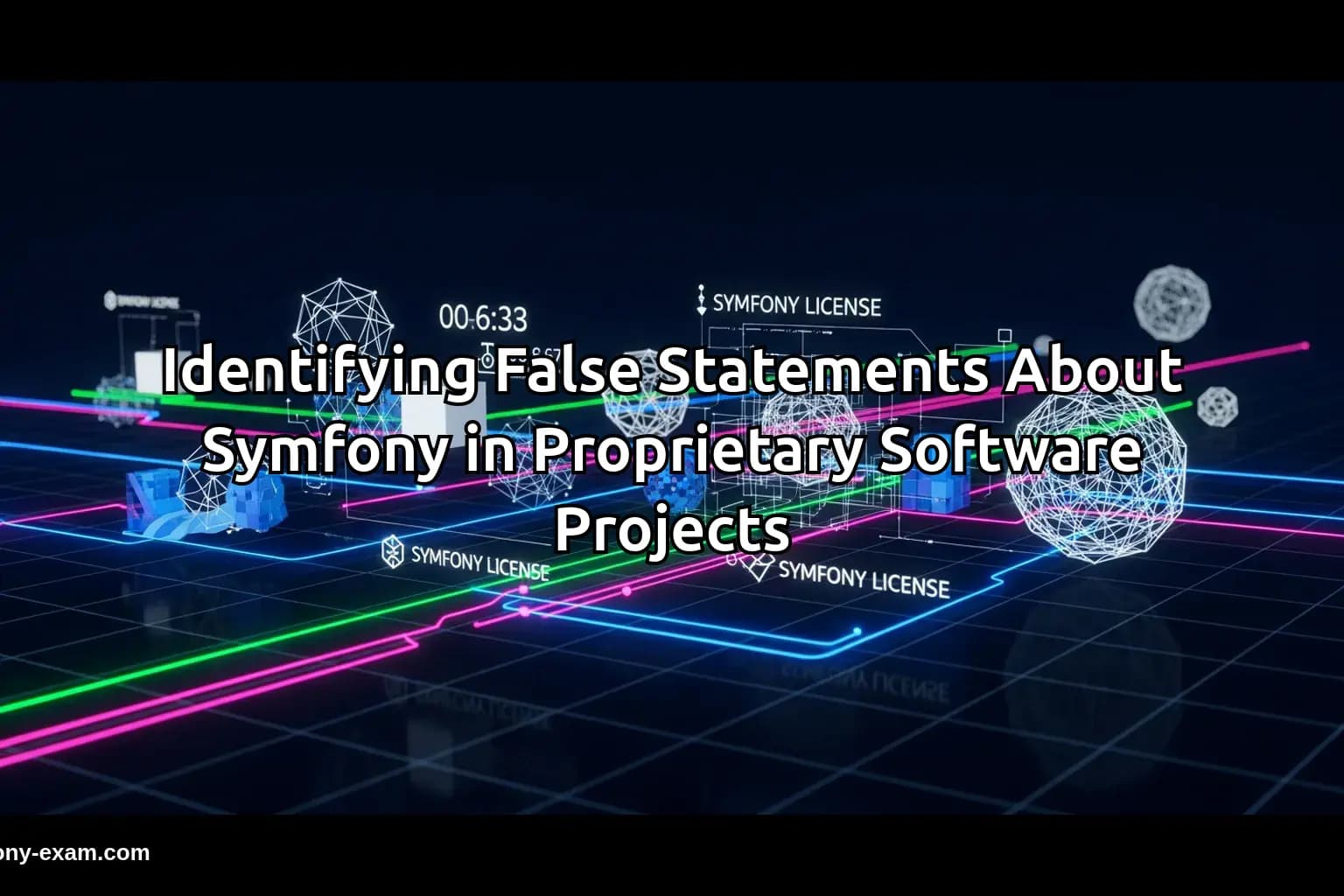 Identifying False Statements About Symfony in Proprietary