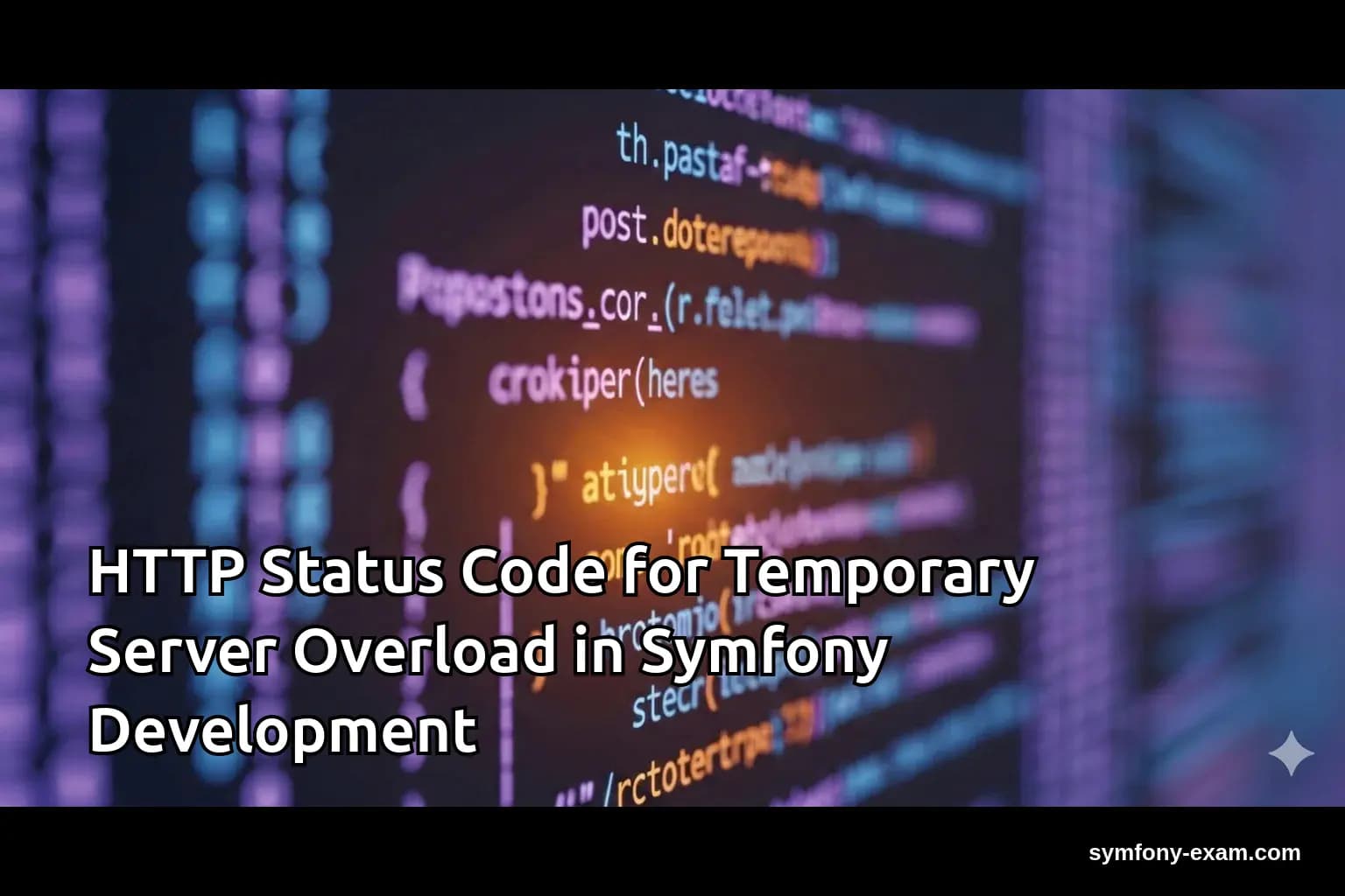 HTTP Status Code for Temporary Server Overload Development