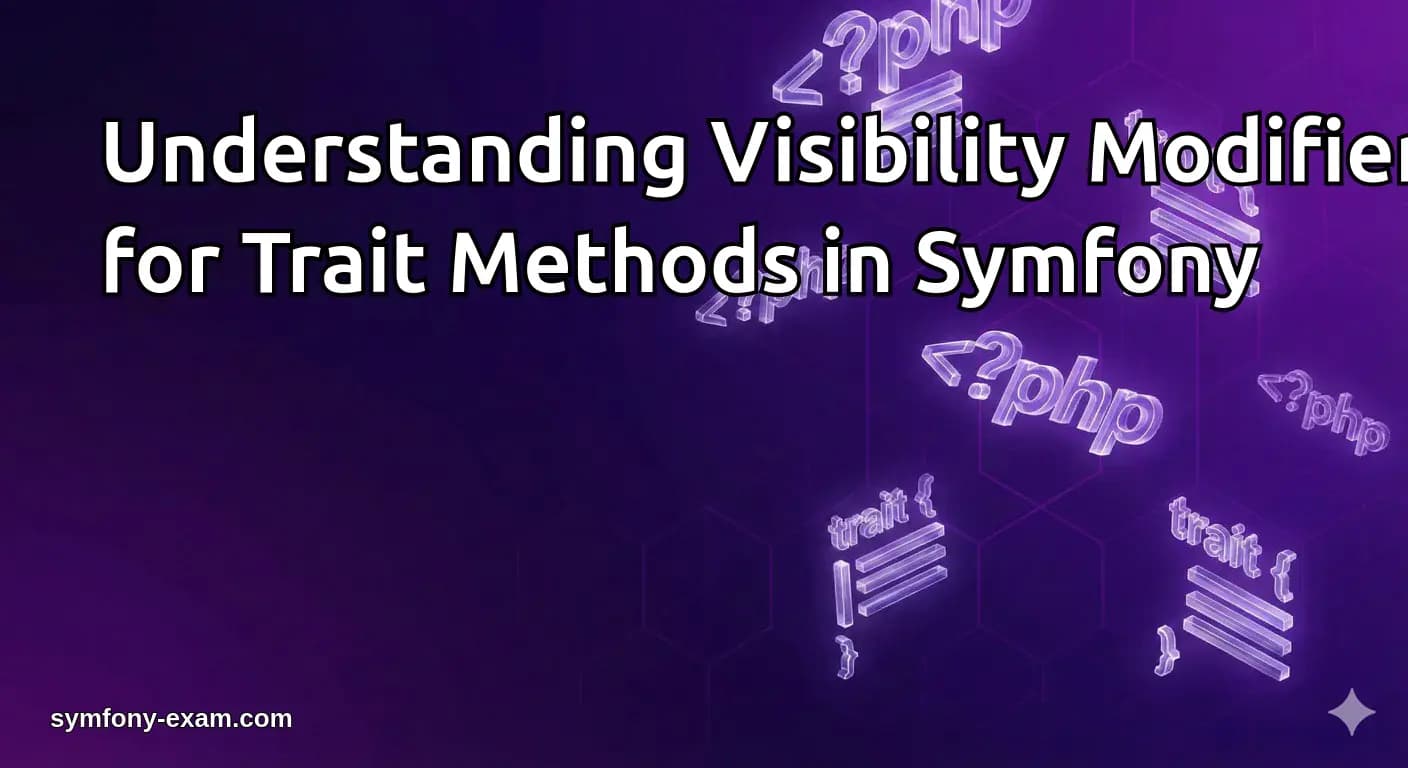 Mastering Symfony Trait Method Visibility for Certification