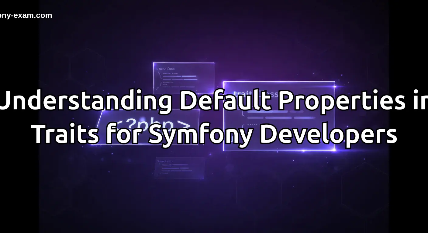 Understanding Traits and Properties in Symfony